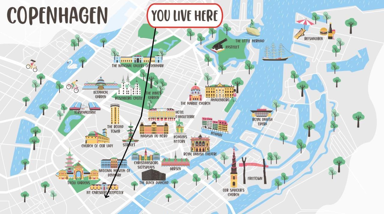 Xl Exclusive Penthouse By Copenhagen City & Tivoli エクステリア 写真
